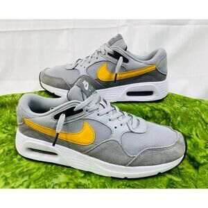 Nike Air Max SC Wolf Grey Yellow Ochre Men's Size 11. CW4555-011
